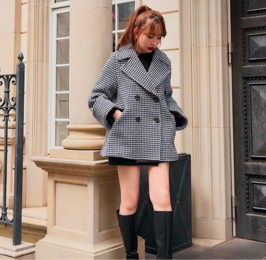 Herlipto Proust Wool-Blend Melton Coat herlipto Proust Wool-Blend