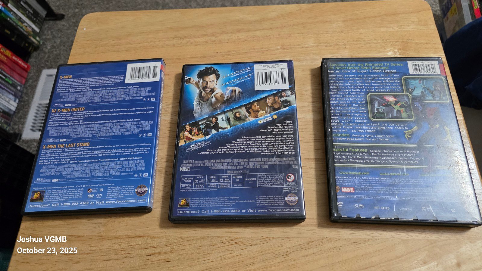 X-Men 5 Movie Collection dvd (Original | Mercari