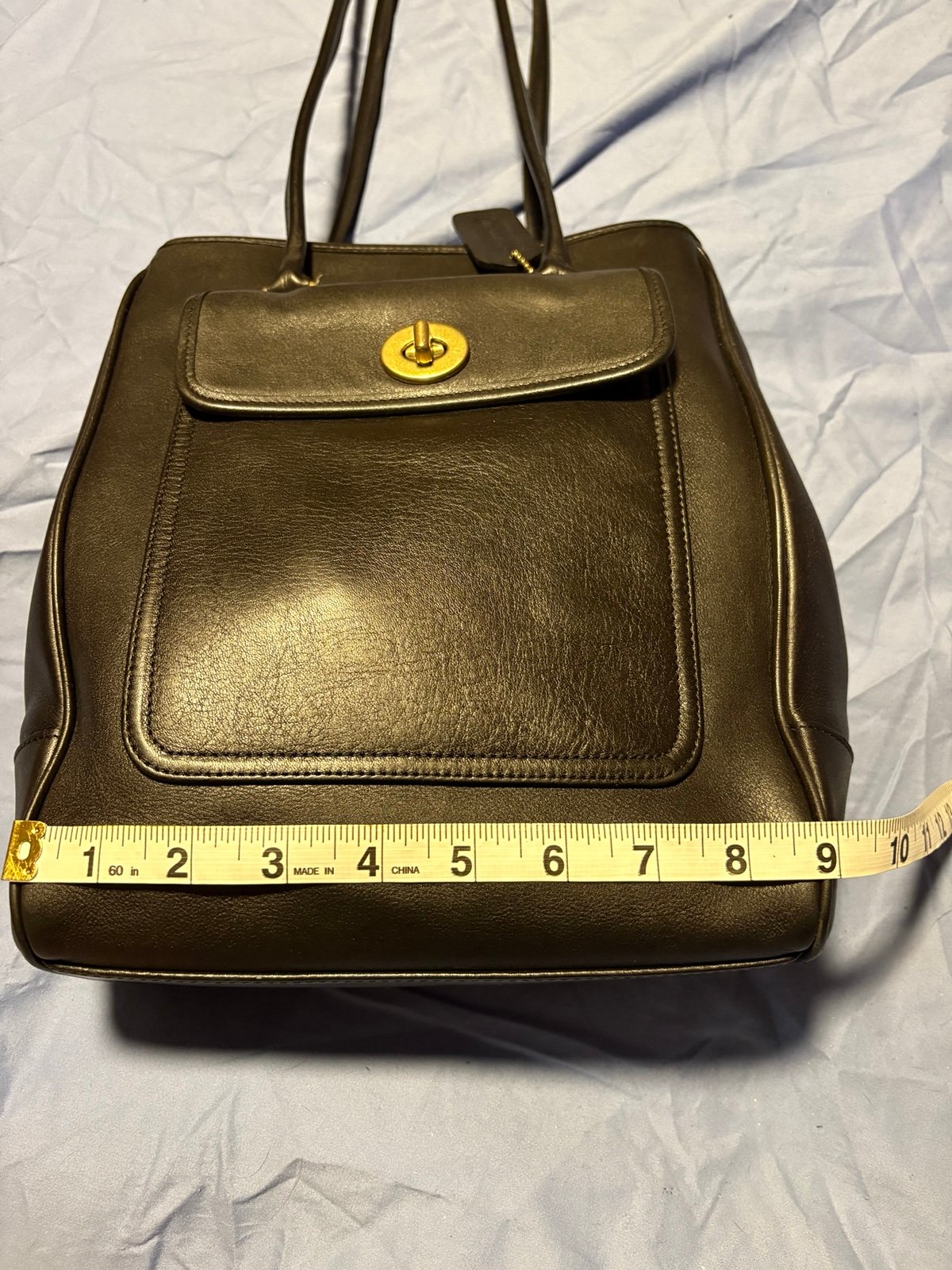 Vintage Coach Penelope Black Leather Bucket | Mercari