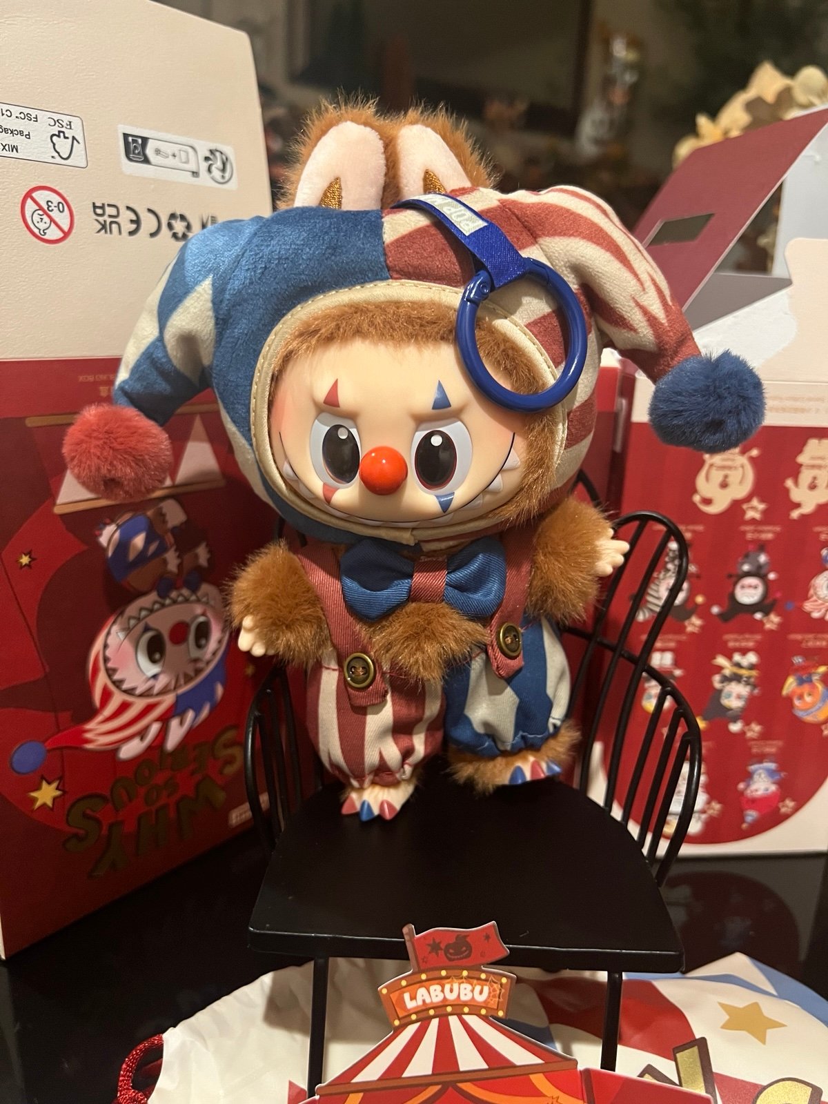 Popmart why so serious Juggling Clown Labubu | Mercari