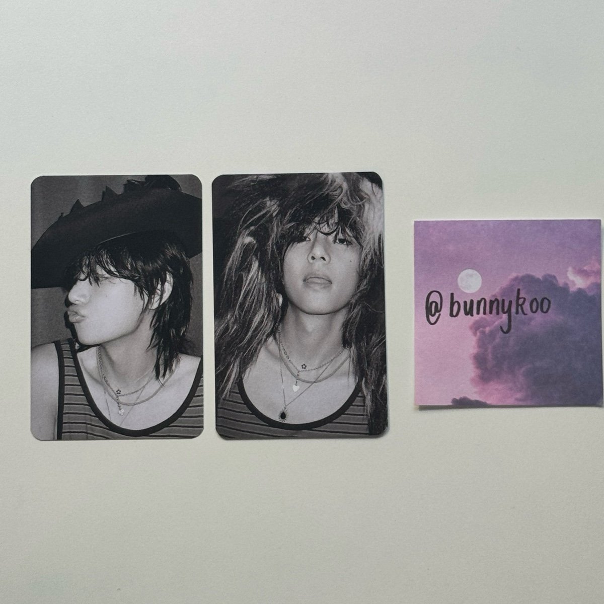 V taehyung Layover vinyl photocards BTS | Mercari