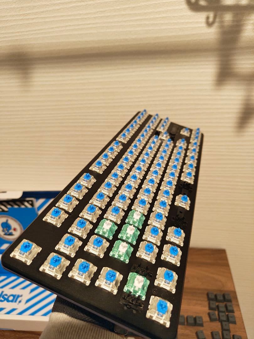 pulsar】 PCMK 2 HE TKL 【Jade PRO switch】