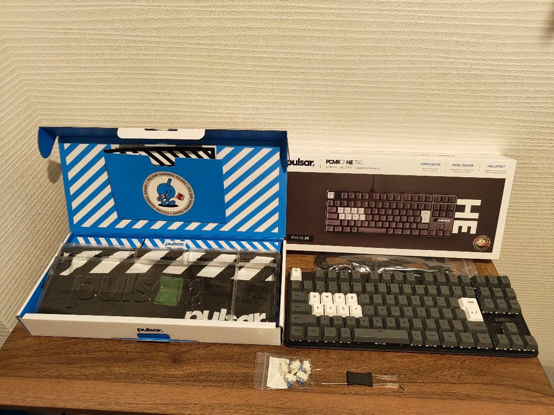 pulsar】 PCMK 2 HE TKL 【Jade PRO switch】