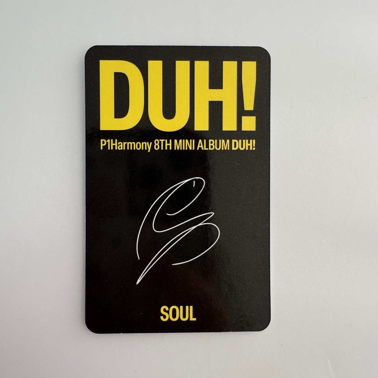 p1harmony soul duh album photocard Like new | Mercari