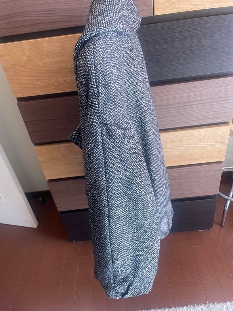 MANOF COCOON LINE SHORT COAT