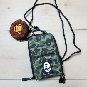 Bape Adidas Camo Trefoil Shoulder Bag | Mercari