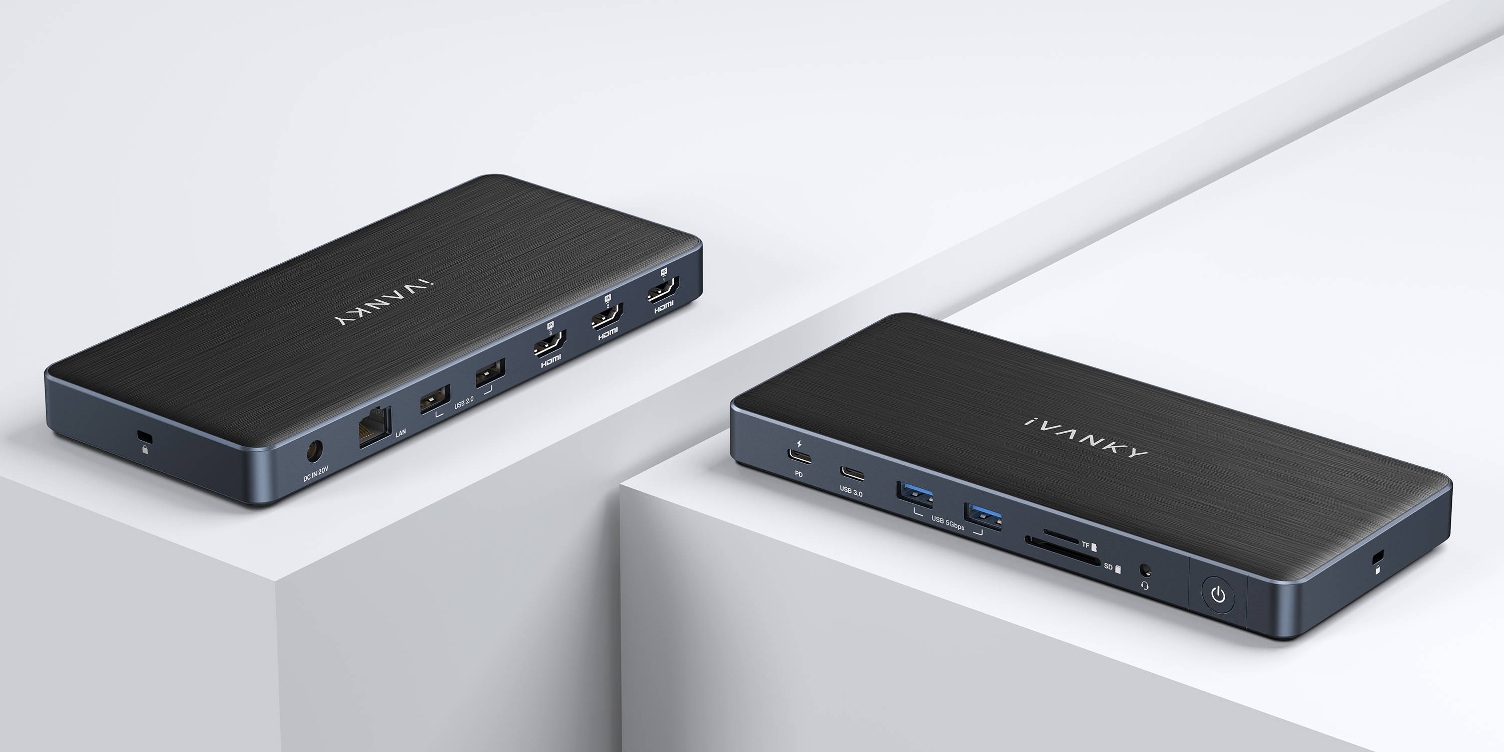 Thunderbolt Dock | FusionDock Pro 1 | Triple 4K Displays – iVANKY