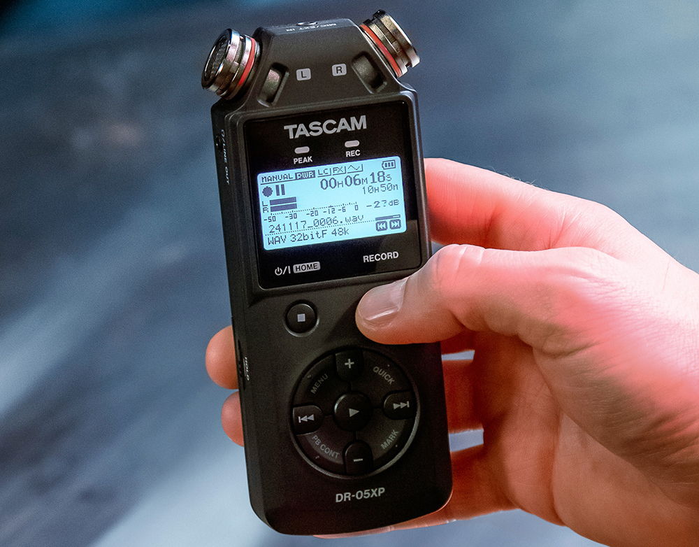 レンタル] TASCAM(タスカム) DR-05XP ステレオポータブルレコーダー