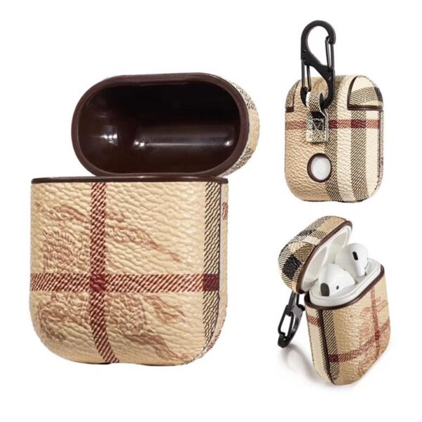 Designer & Luxury Burberry AirPods Case - uCaseSpot