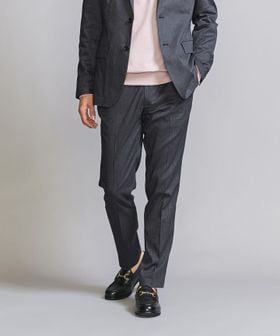 東レ/TORAY ドライ ポリエステル ノープリーツ スリムパンツ