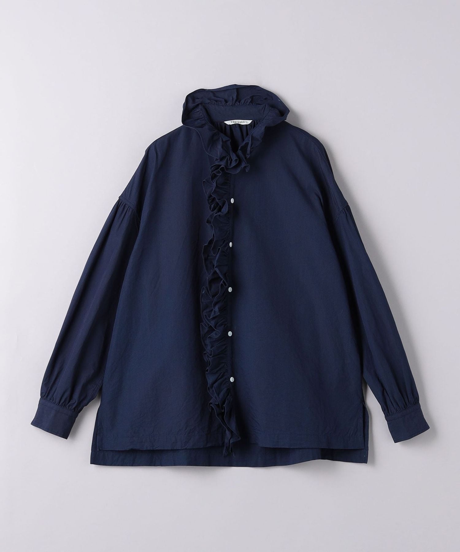 TOUJOURS＞ラッフルフリル シャツ