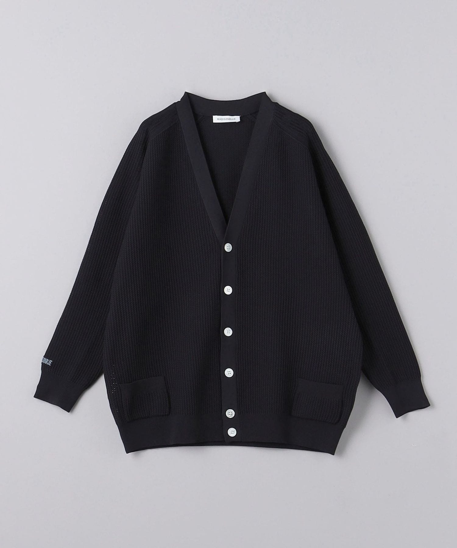 MADISONBLUE＞メッシュ ビッグカーディガン