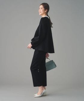 SPONGY ペプラム ブラウス