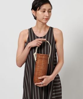 別注】＜A VACATION＞BOTTLE RATTAN バッグ