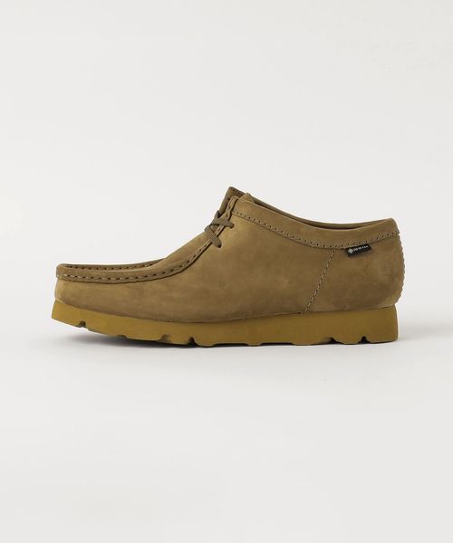 Clarks＞Wallabee GTX ワラビー ゴアテックス オークモスヌバック シューズ