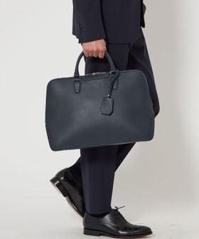 エンボス レザー ブリーフケース ビジネスバッグ