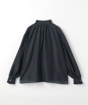 シアー ボウタイ ブラウス