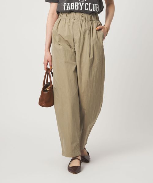 size SHORTあり］イージー カーブ パンツ ウォッシャブル 接触冷感