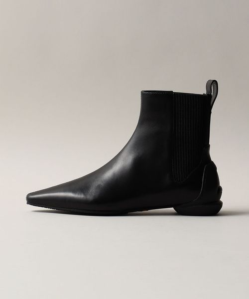 SHISEI＞CHISEL SHORT BOOTS