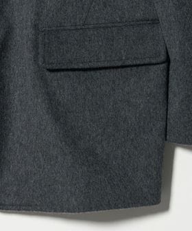 ATTISESSION＞ビーバー ビッグ コートジャケット