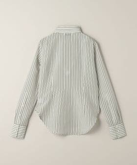 ATTISESSION＞ストライプ スリム シャツ