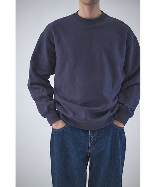 Steven Alan＞ キモウ ウラケ セットイン クルーネック スウェット