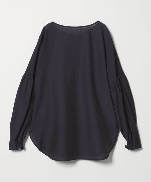 conte＞ギャザースリーブ 2WAY ブラウス