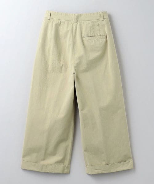 6(ROKU)＞コットン チノ ワイド パンツ