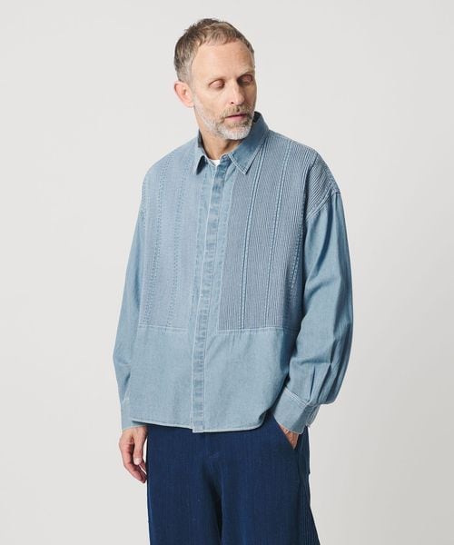 Pheeta＞Trinity デニムシャツ ‐UNISEX‐ /015CMen―SH5D