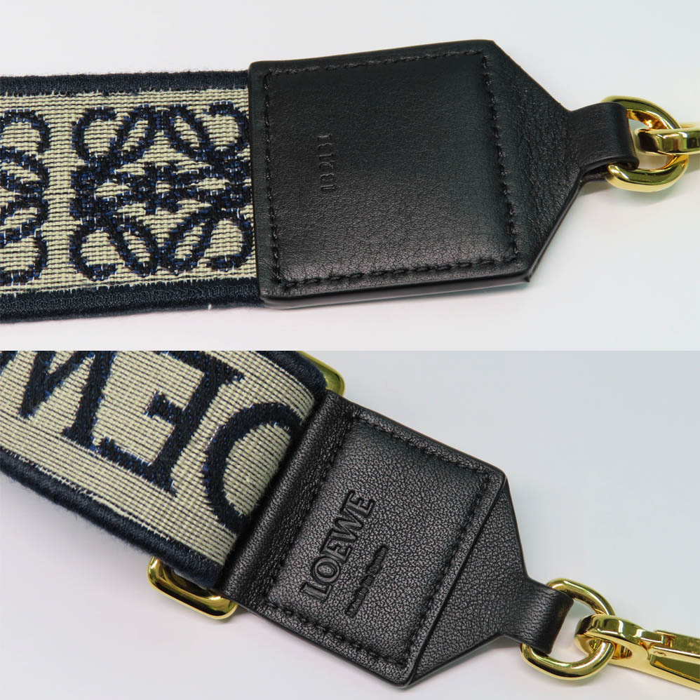 名古屋】【LOEWE】ロエベ アナグラム ショルダーストラップ C073T87X01