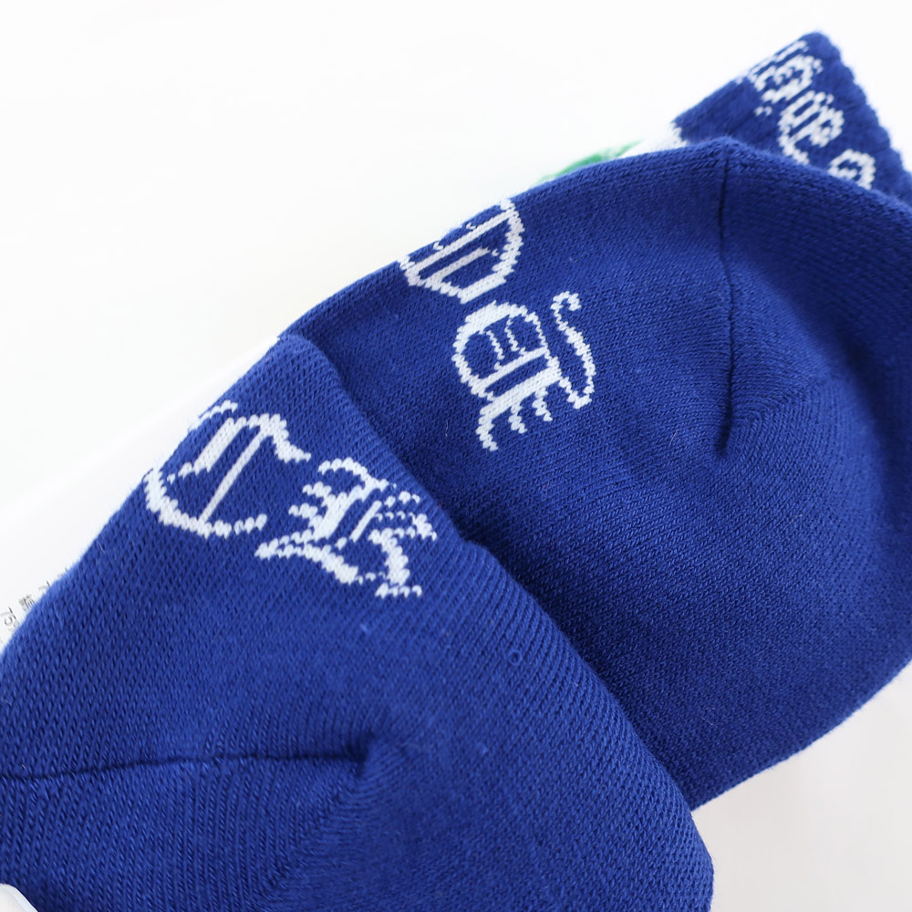 天白】【CHROME HEARTS】クロムハーツ ソックス 緑/紫/青 靴下 3足