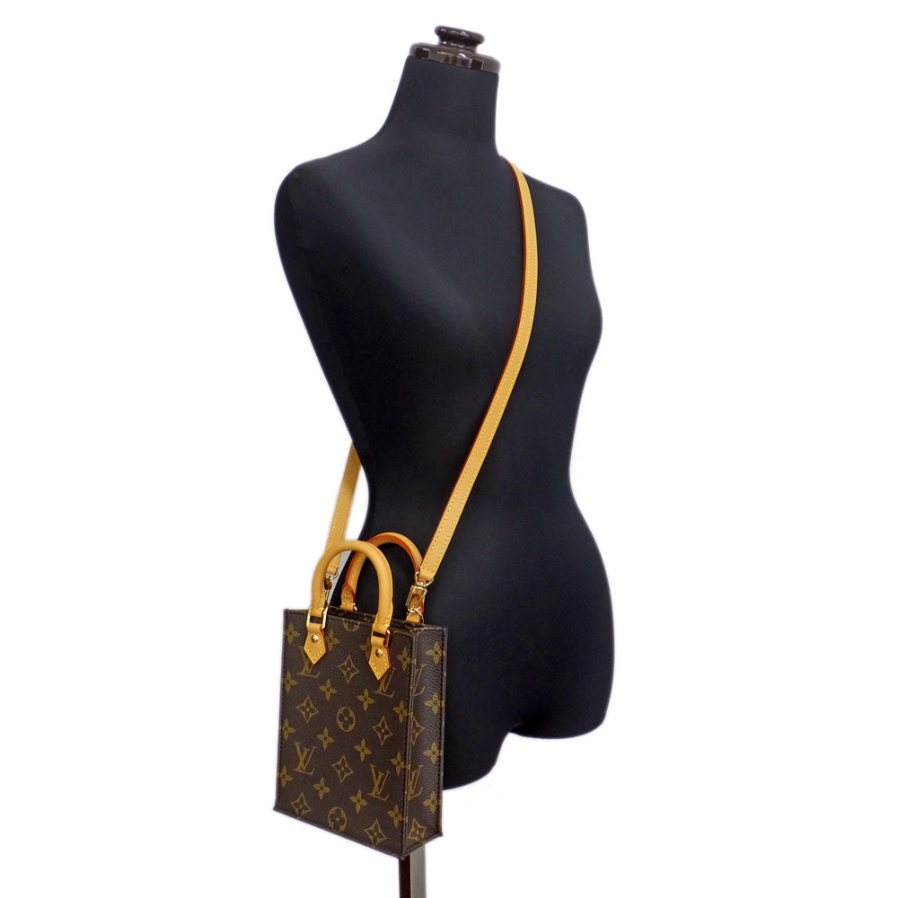 天白】【LOUIS VUITTON】ルイヴィトン プティット サックプラ