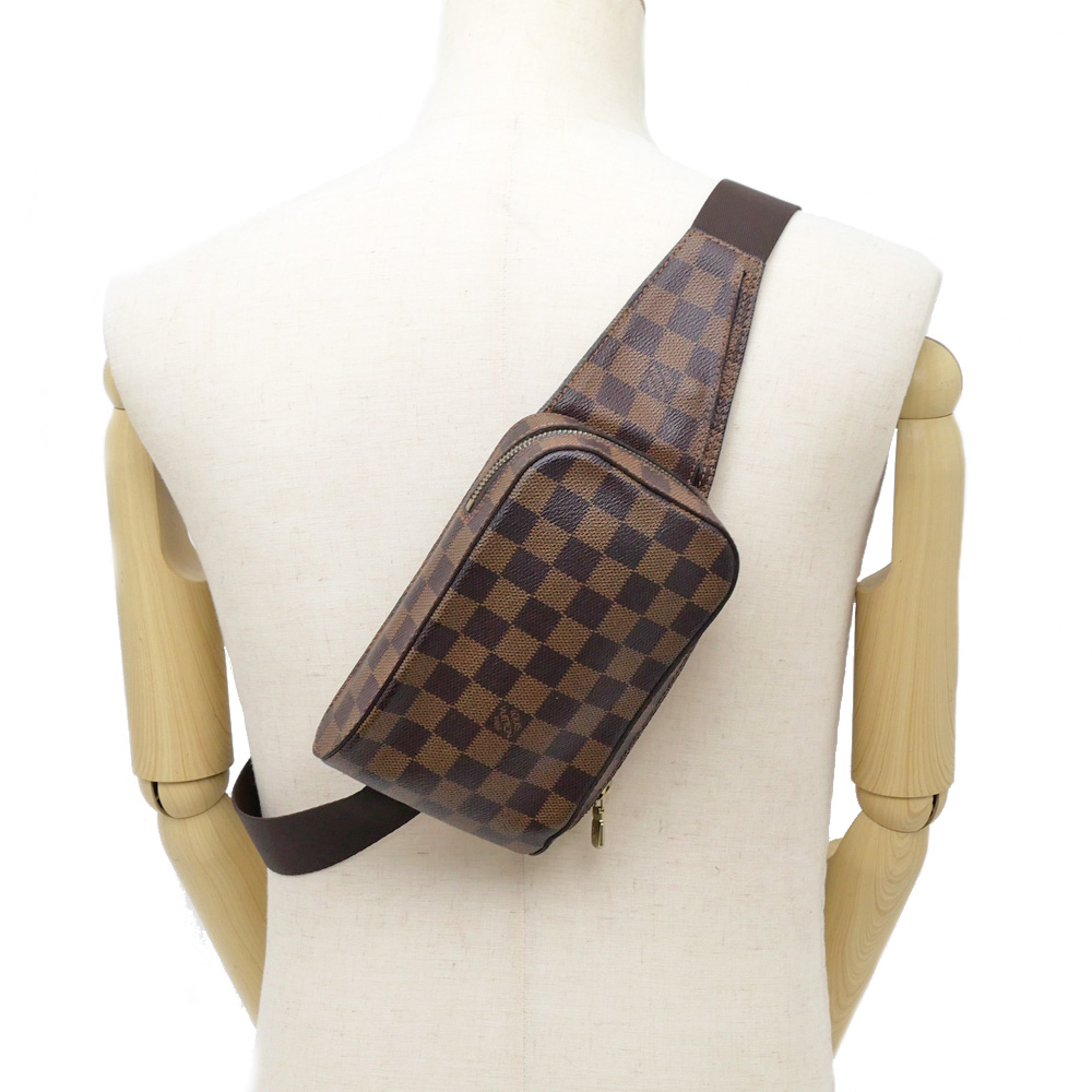 名東】【LOUIS VUITTON】ルイヴィトン ダミエ ジェロニモス 後期モデル