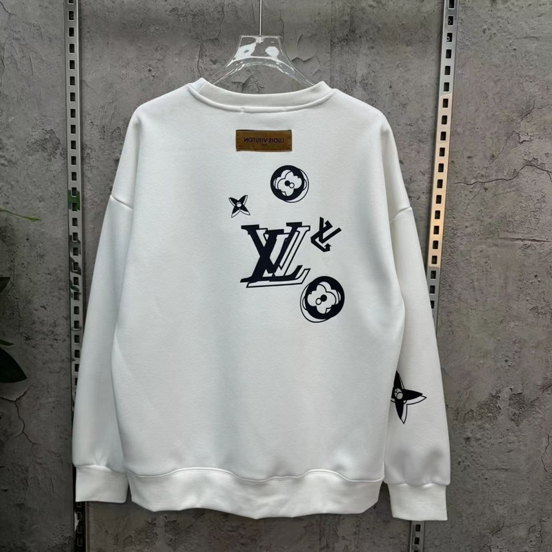 大人気ルイヴィトン トレーナー モノグラムLVロゴ カジュアル服カップル