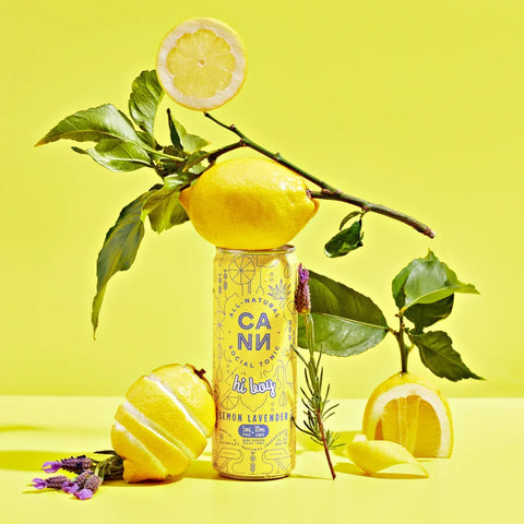 Cann - Hi Boy | Lemon Lavender | 5mg THC + 10mg CBD | Non