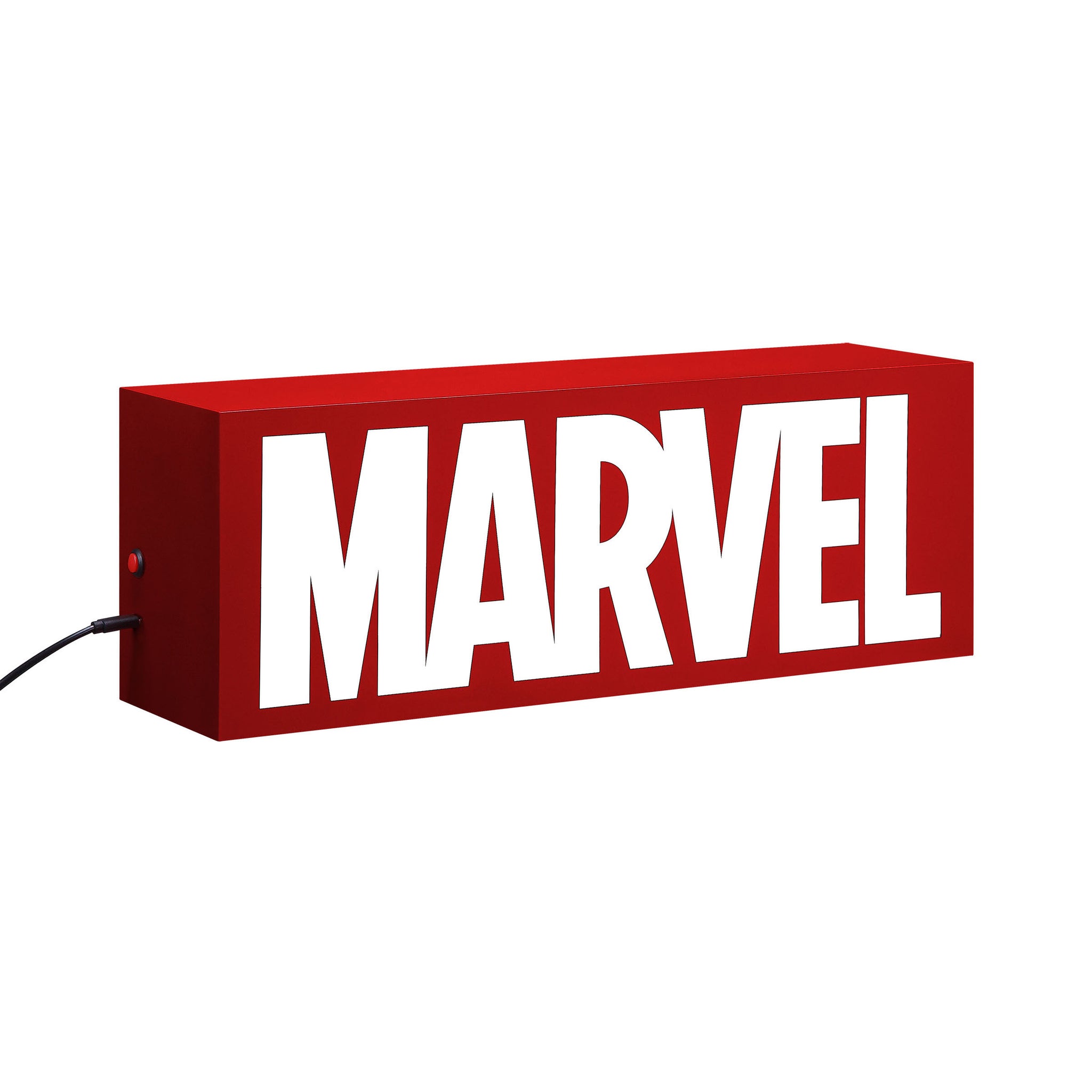 Marvel Red Premium Acrylic Large Logo Light Box – Ukonic