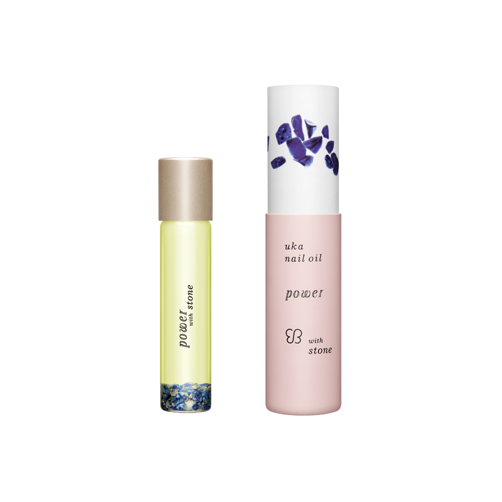 uka nail oil power with stone lapis lazuli blue | 【公式