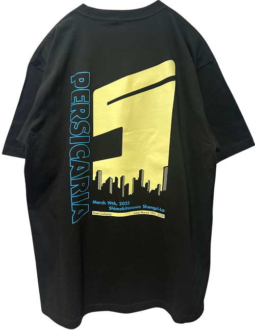 ペルシカリア 5周年Tシャツ | ペルシカリア | UKFC ONLINE SHOP