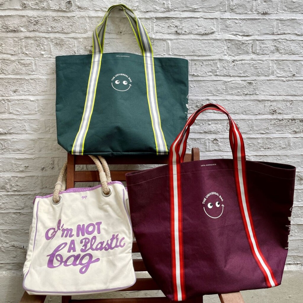 100%リサイクル！アニヤ・ハインドマーチの『ユニバーサルバッグ』が
