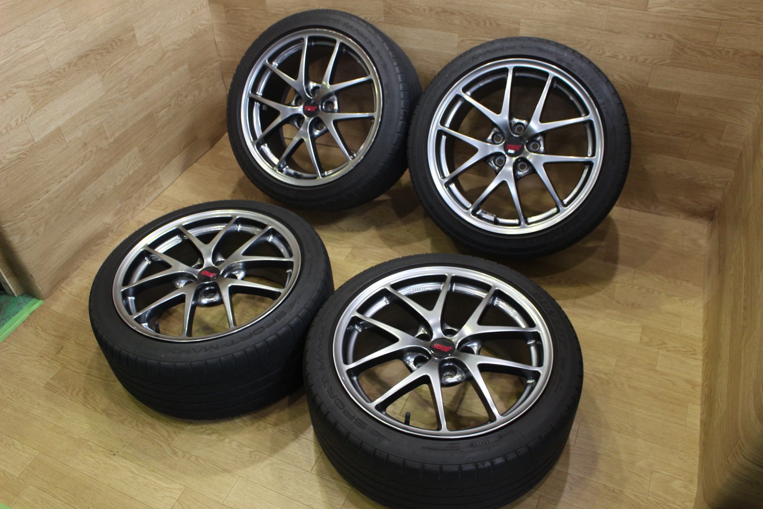 四日市店入荷情報：スバル WRX STI タイプS純正BBS 18インチ 入荷