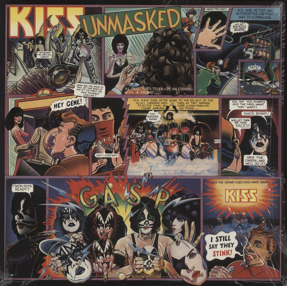 Kiss Unmasked Dutch Vinyl LP — RareVinyl.com
