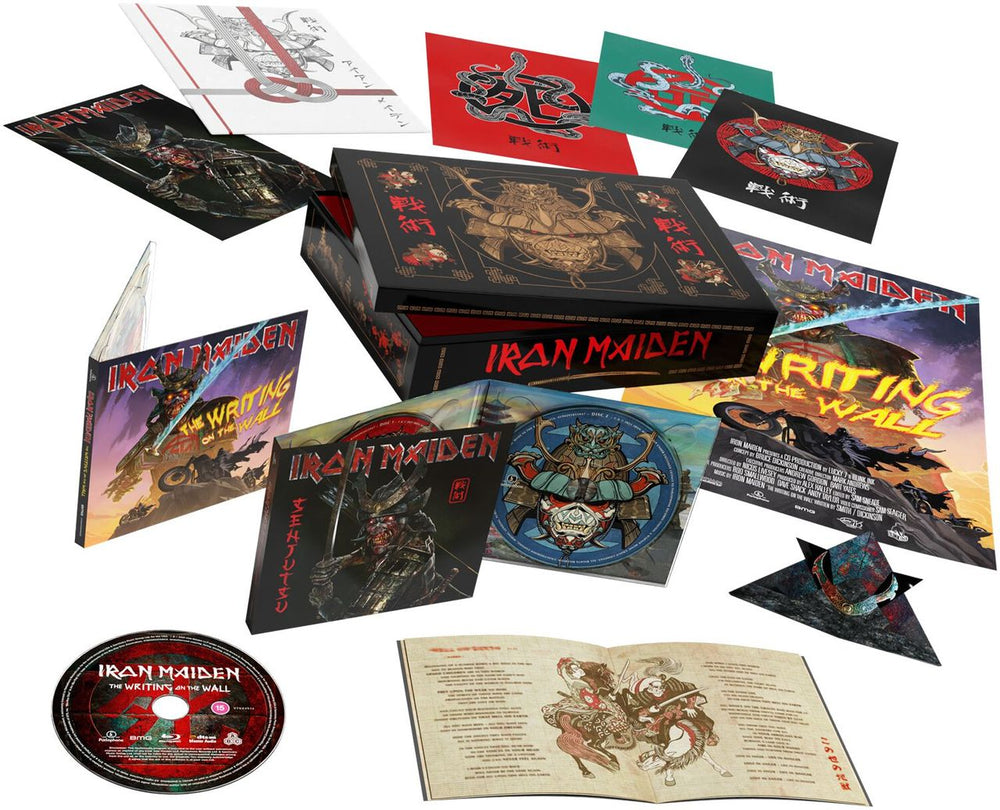 Iron Maiden Senjutsu - Super Deluxe Box Set - Sealed UK Cd album