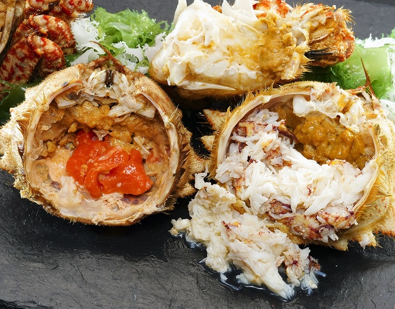 活トゲクリガニ（桜蟹）』青森県陸奥湾産 オスメス食べ比べ 各1kg 計