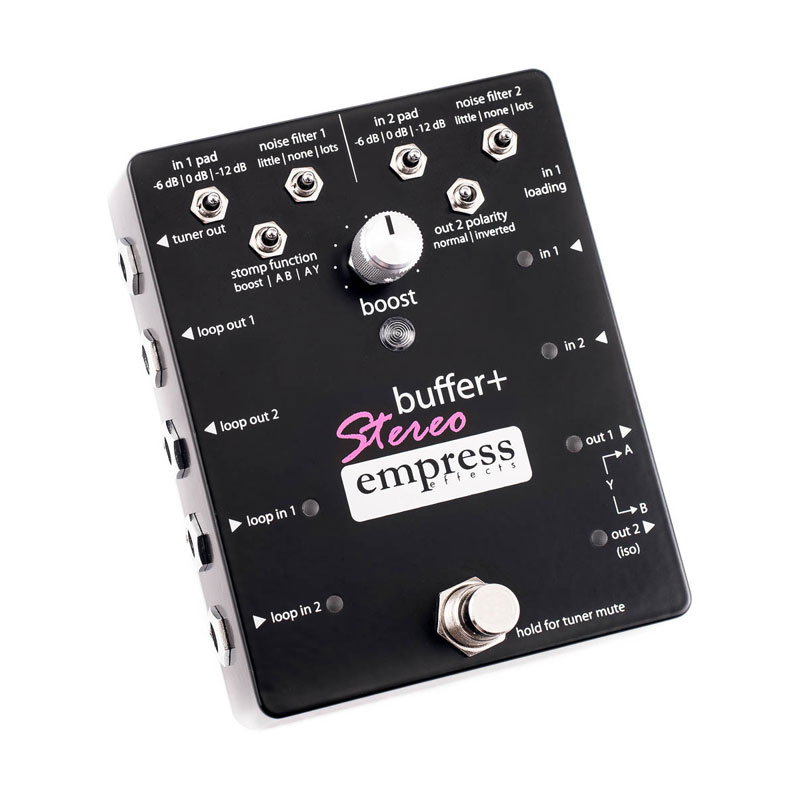 Empress Effects / Buffer+ Stereo発表！ステレオ対応、12モードの