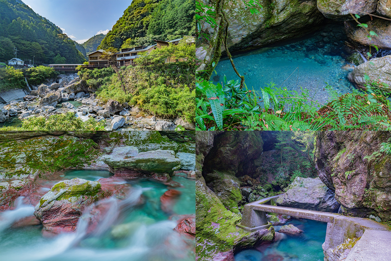 仁淀ブルー”の代表的スポット「中津渓谷」簡単にアクセスできる秘境