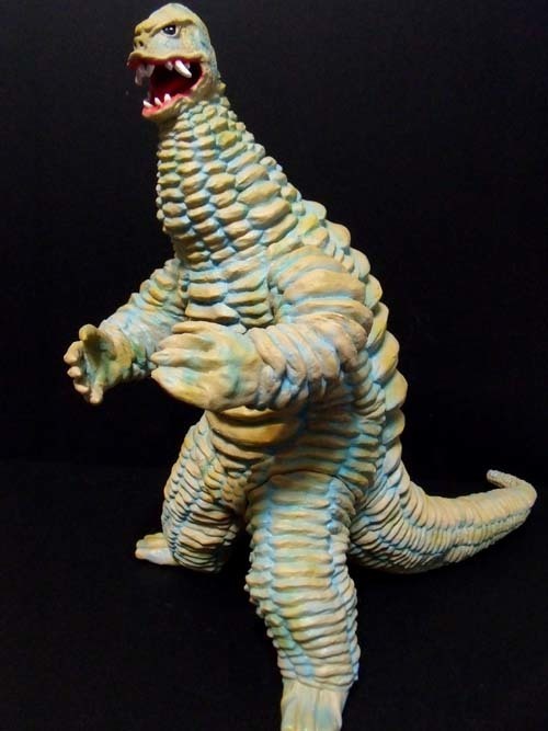 ☆ビリケン商会 レッドキング(口開け改造): 特撮フィギュア制作回顧録