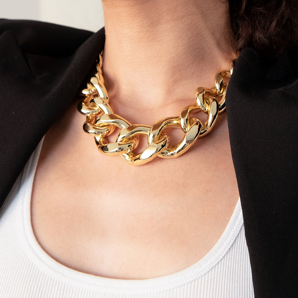 1AR アクセサリーマックスボリュームチェーンネックレス 28239 | UNOAERRE