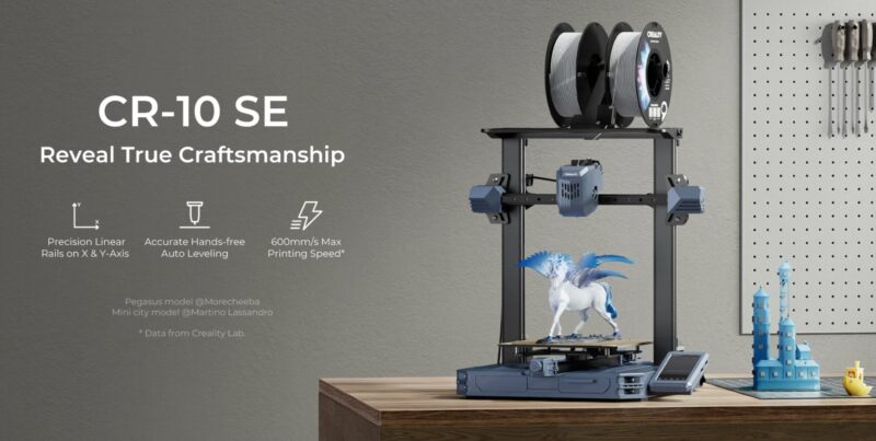 Creality CR-10 SE】600mm/s爆速FDM3Dプリンターの使用感を徹底実機