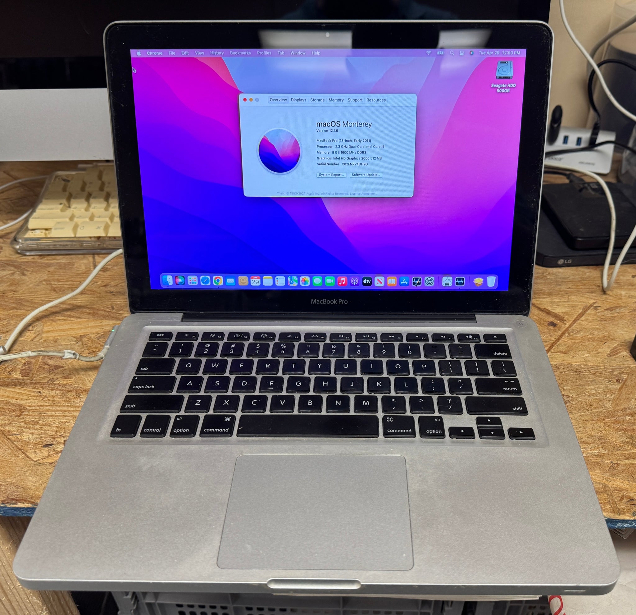 Apple MacBook Pro 13-inch Early 2011 2.3GHz Intel Core i5 (MC700LL