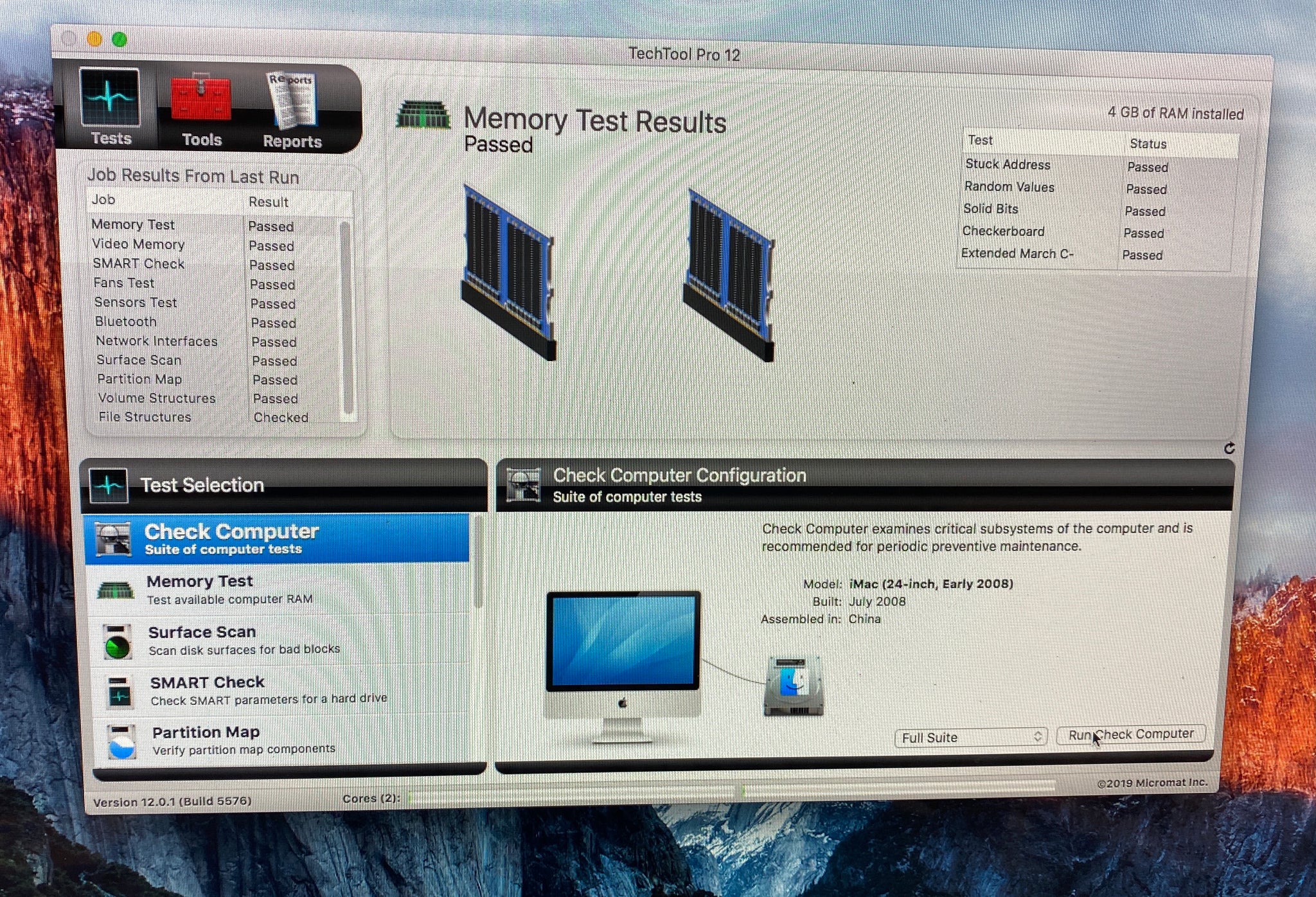 Apple iMac 24-inch Early 2008 2.8GHz Intel Core 2 Duo (MB325LL/A